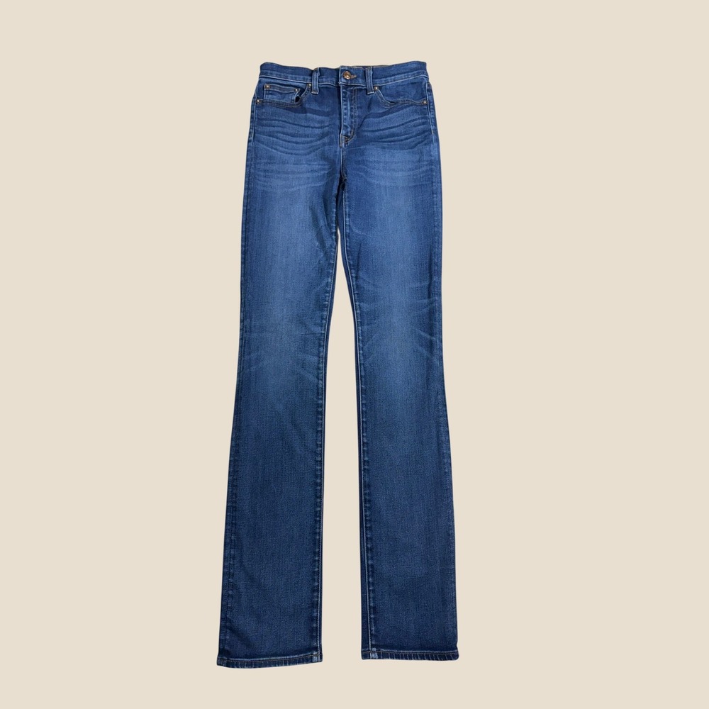 Point Sur Denim California Slim Straight Leg Tall Jean Made in USA Size 27 B0763